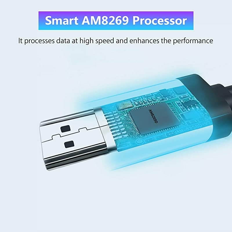 Display Adapter, 2.4G/5G WiFi Full HD 1080P HDMI Display Adapter, Support DLNA Screen Mirror for iOS/Laptop/Projector/TV/Video Display Dongle Eliminates AC Outlet and Cords