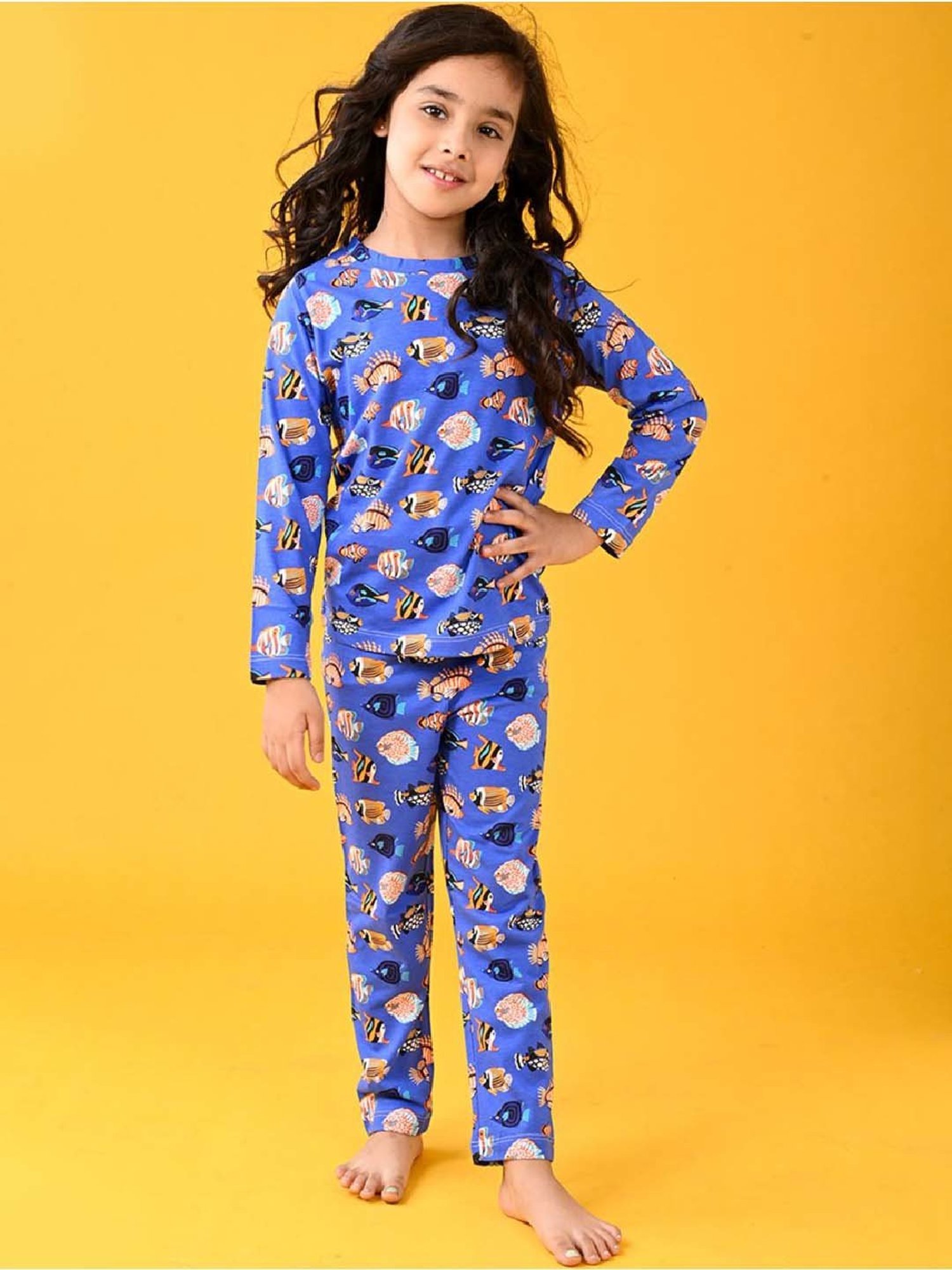 Jockey Girls Black Printed Shorts