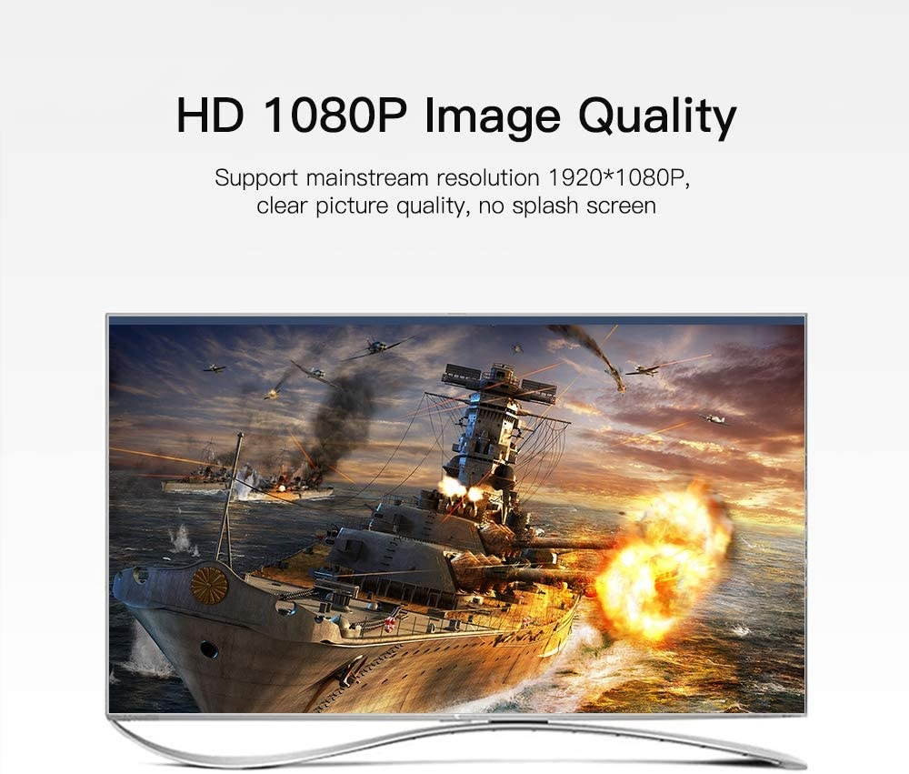 Docooler SDI to All Scaler Converter Multifunction Converter SDI to HDMI/DVI/VGA/CVBS Converter 1080P Free-Switching Adapter