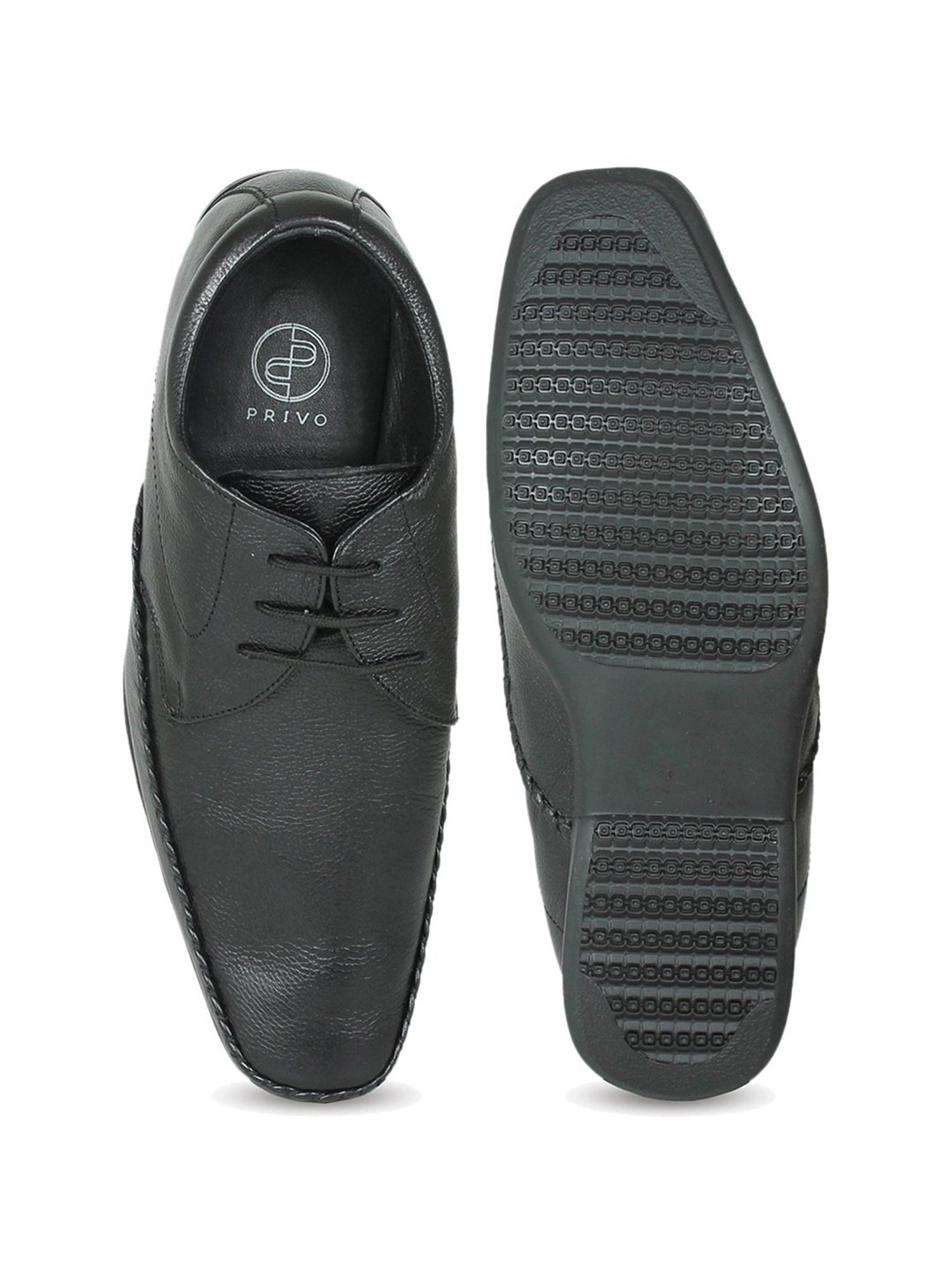 Privo by Inc.5 Men's Black Derby Shoes
