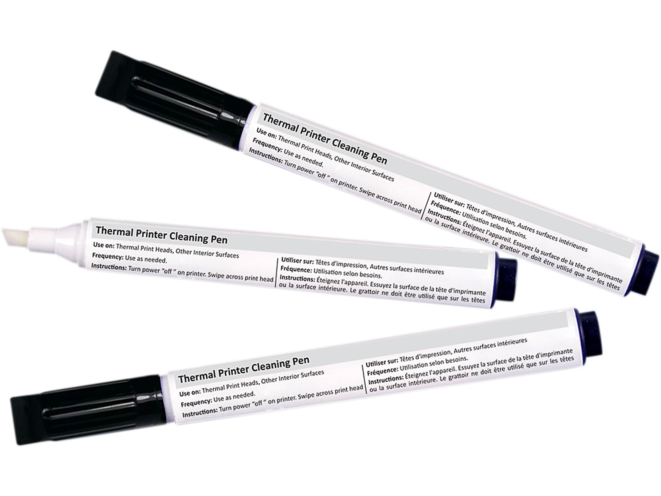 KICTeam TPJCB12 Thermal Printer Jumbo Cleaning Pens - 12PK
