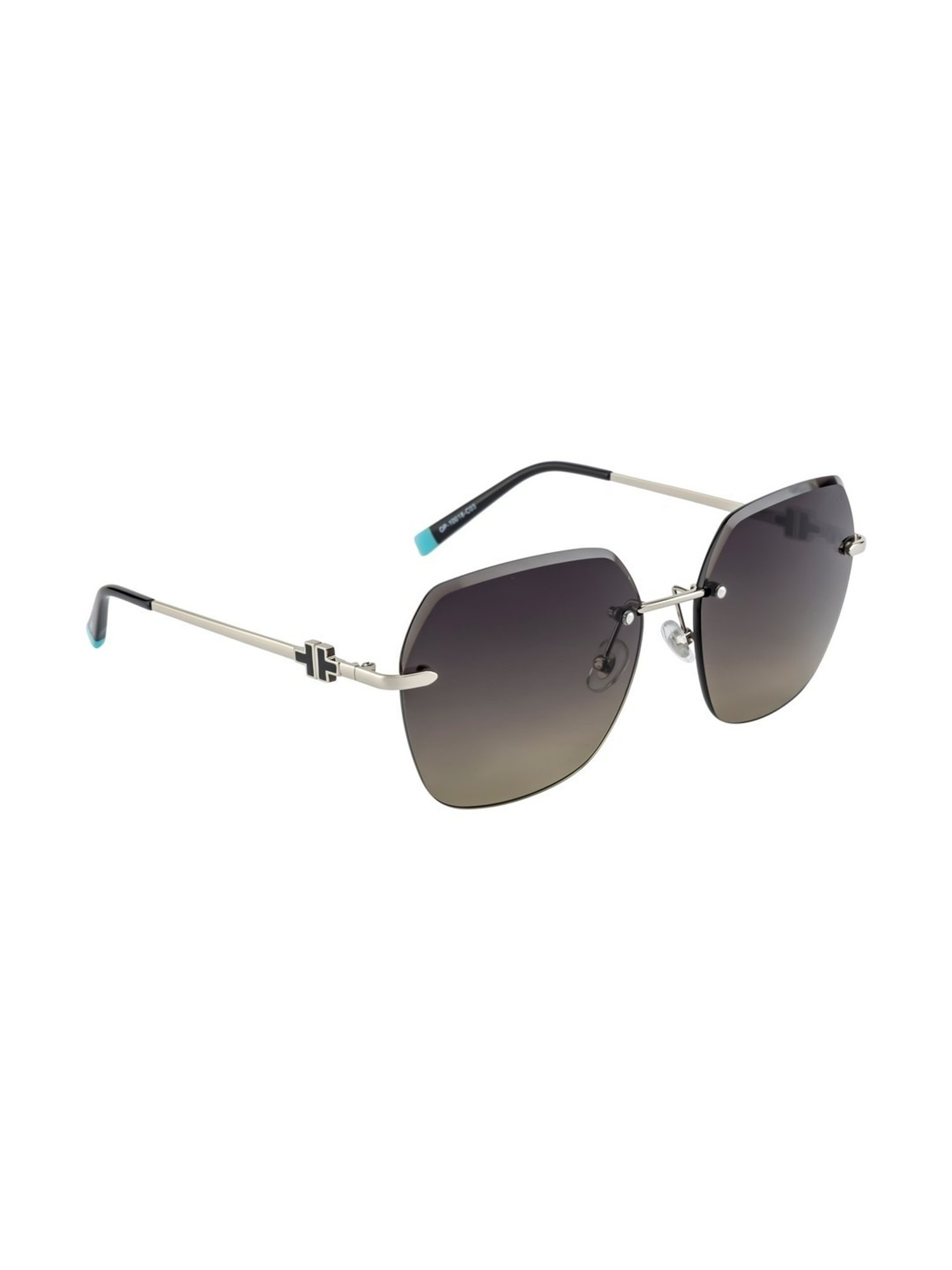 Opium Grey UV Protection Square Sunglasess for Women