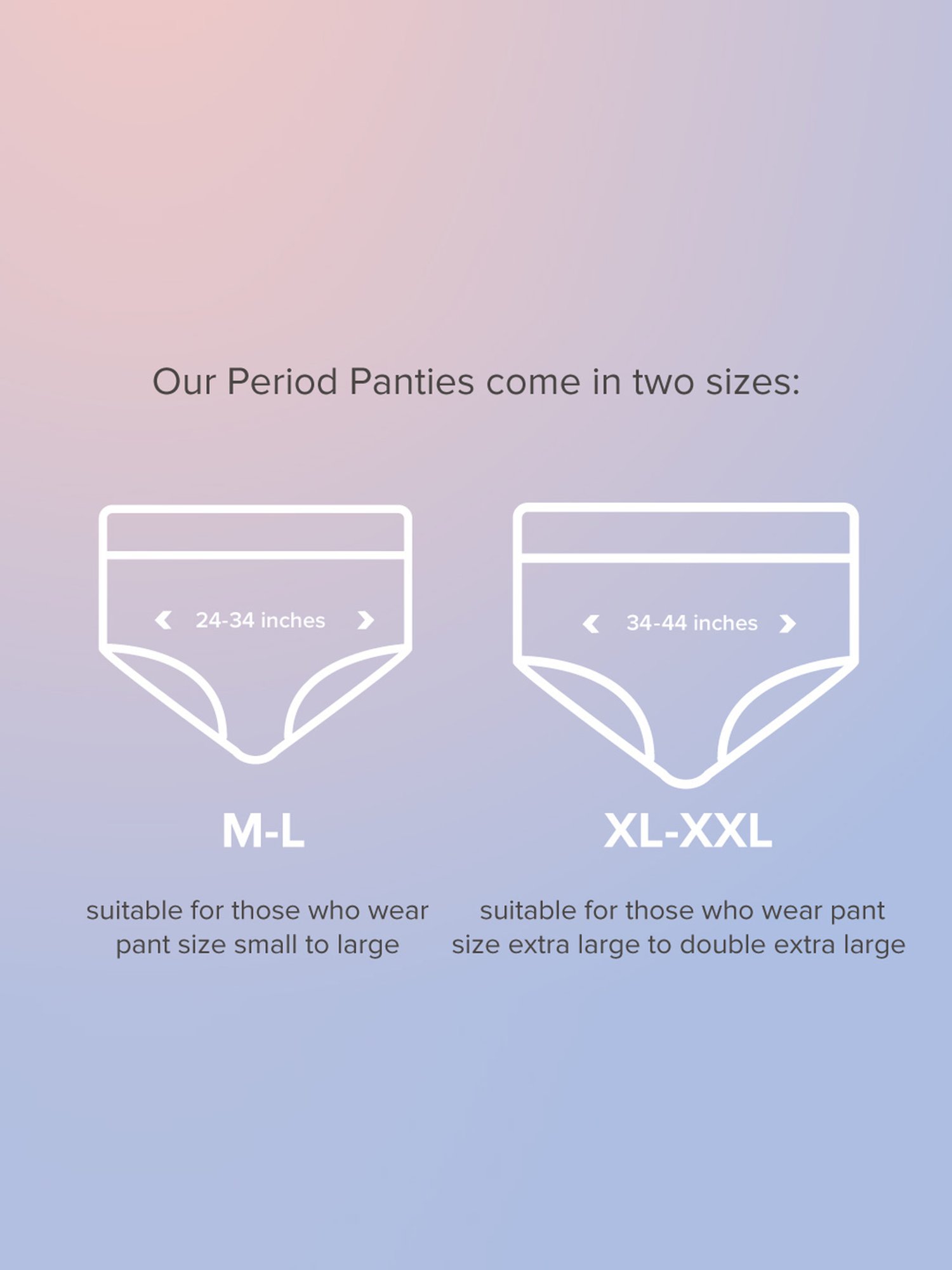 Nua Overnight Period Panty (XL-XXL) Pack of 2