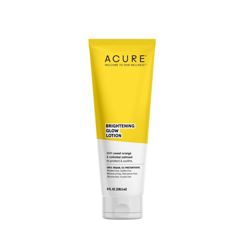 Acure Brightening Glow Lotion - 8 fl oz