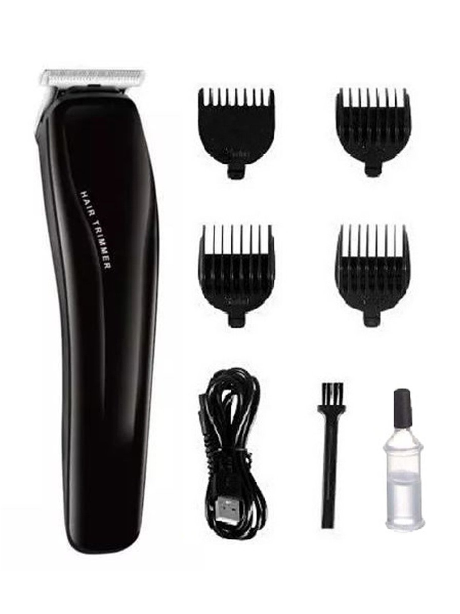 HTC AT-529 Beard Trimmer For Men with T-Blade Design (Black)