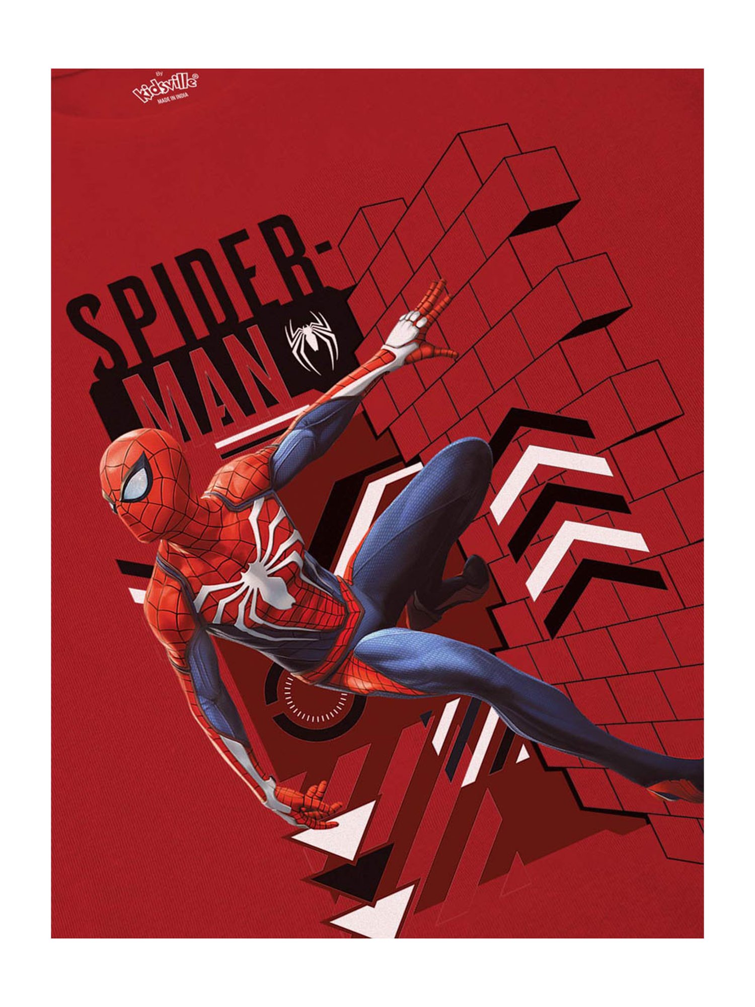 Spiderman Printed Tshirt For Boys