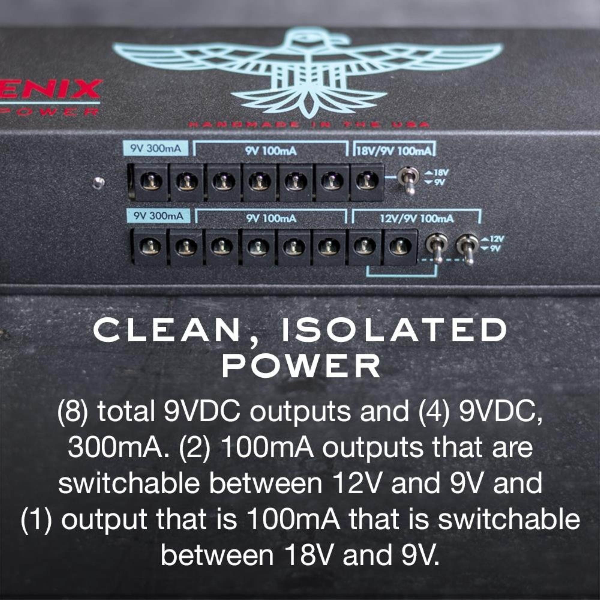 Walrus Audio Phoenix 120V Clean Power Supply