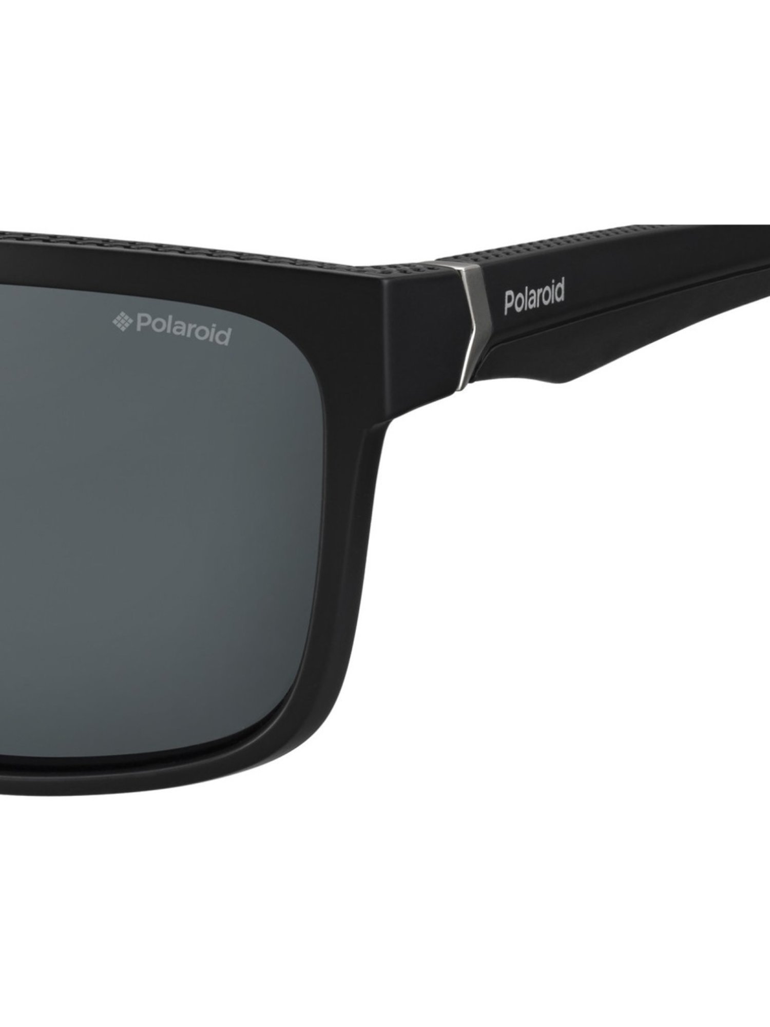 Polaroid Grey Rectangular UV Protection Sunglasses for Men