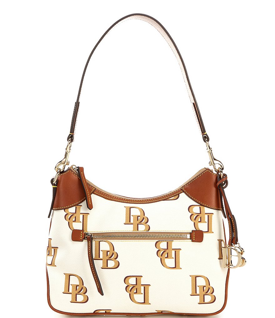Dooney & Bourke Signature Monogrammed Collection Hobo Bag