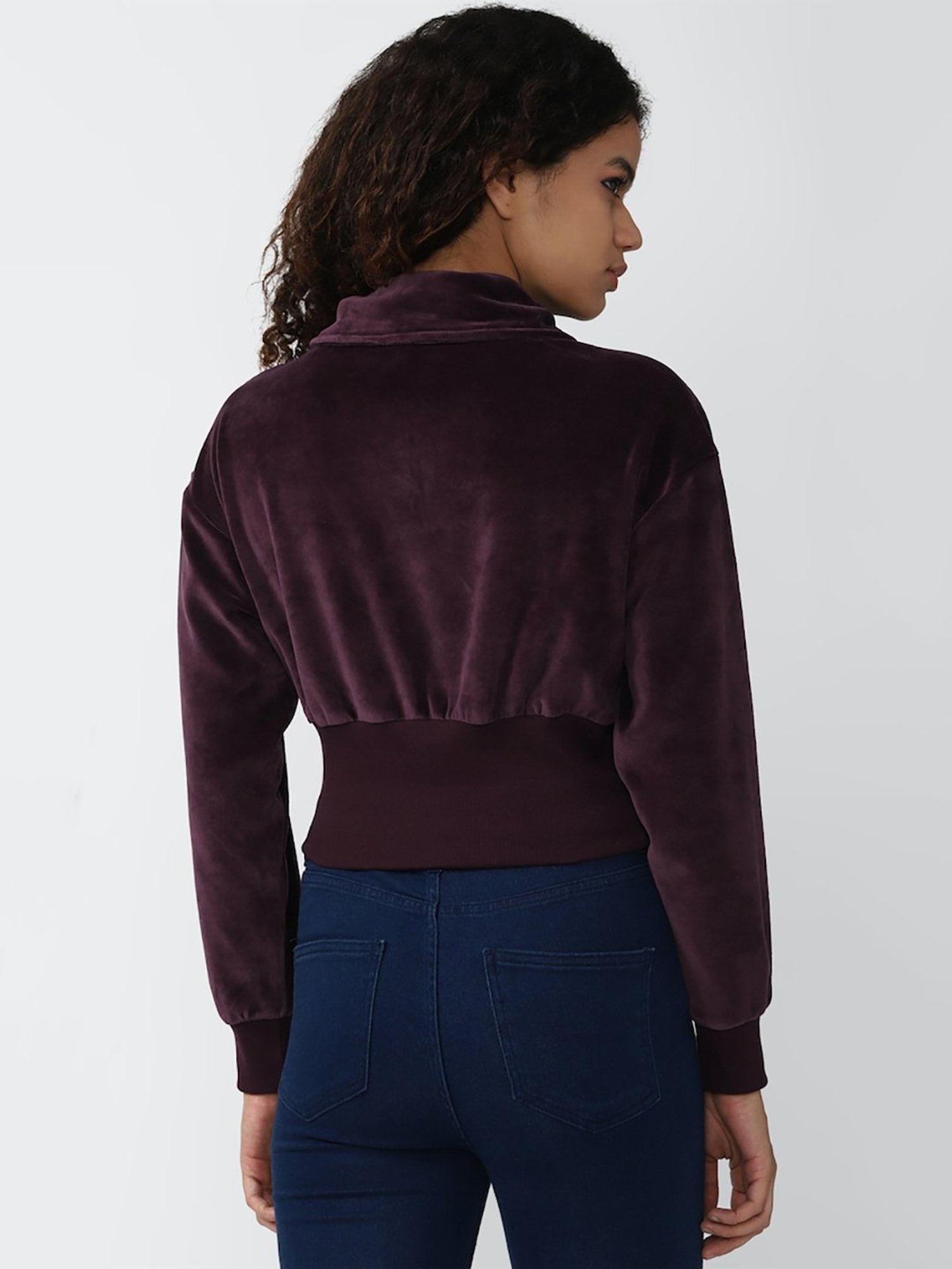 Forever 21 Purple Cotton Top