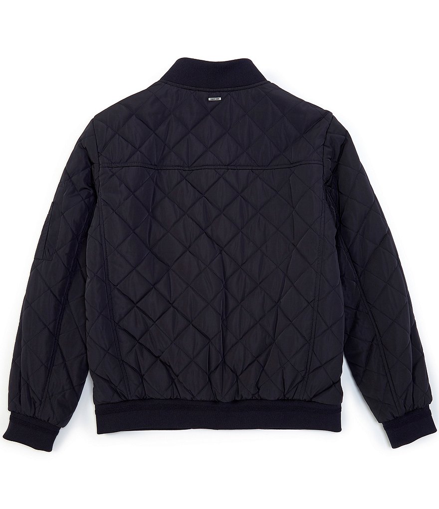 Calvin Klein Quilted Baseball Bomber Jacket