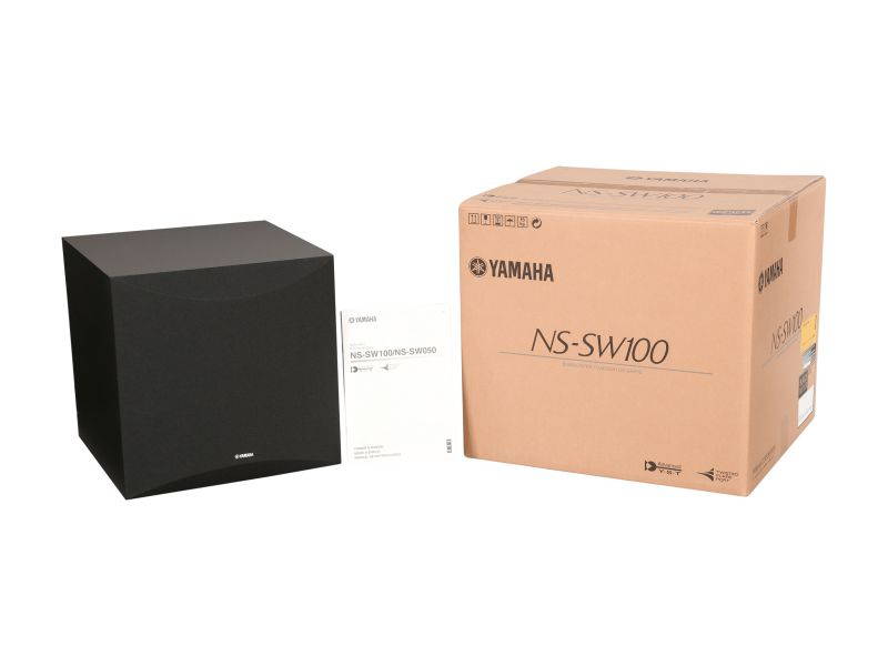 Yamaha NS-SW100 10" 100W Powered Subwoofer - Black