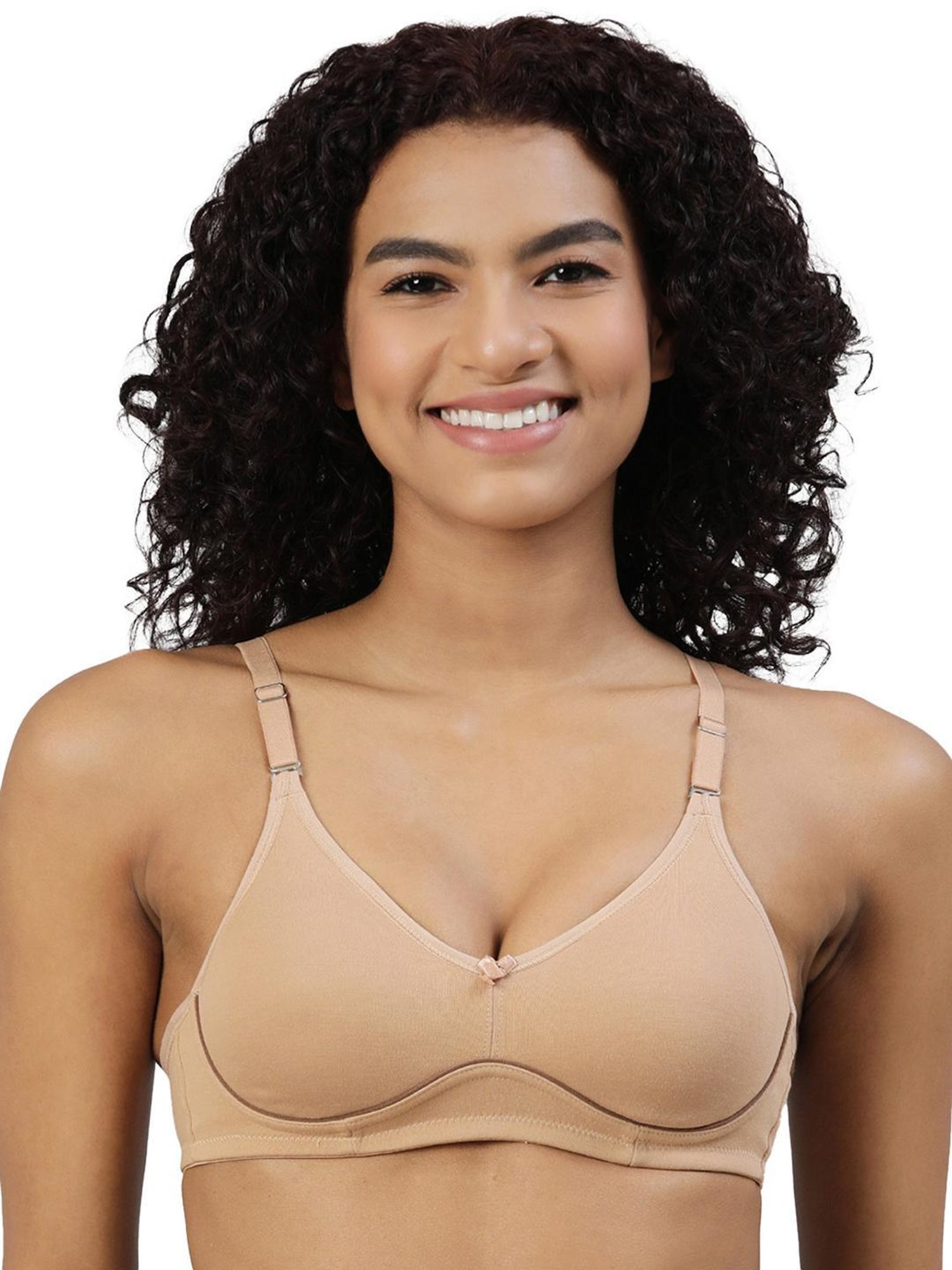 BLOSSOM Beige Full Coverage Everyday Bra