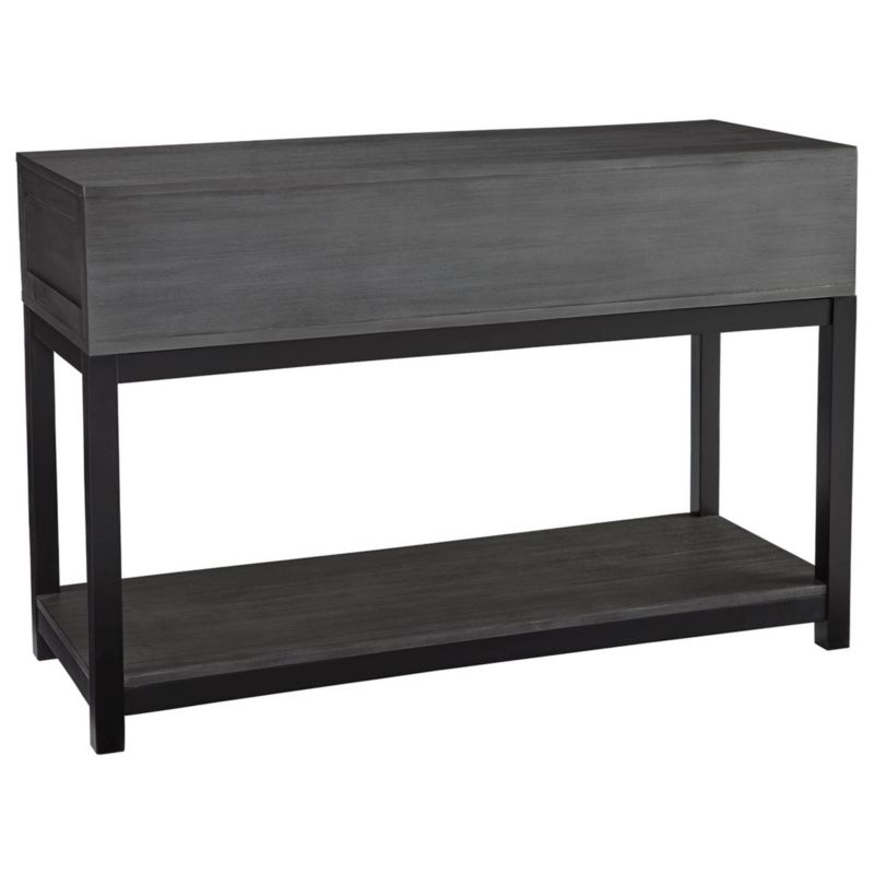 Caitbrook Sofa/Console Table Gray/Black - Signature Design by Ashley