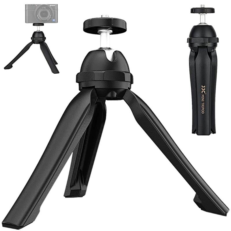 1420 Male Thread Ball Head Mini Tripod Hand Grip Display Holder Base for Digital DSLR Mirrorless Compact Camera Camcorder Recorder Zoom H6 H5 H4n LED Light Mini Projector