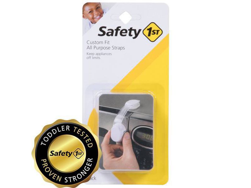 Safety 1st Custom Fit All Purpose Adjustable Strap - White (2pk)