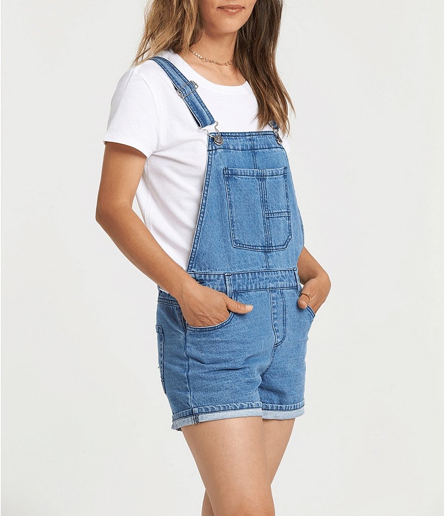 Element Leavin Tonite Denim Shortalls