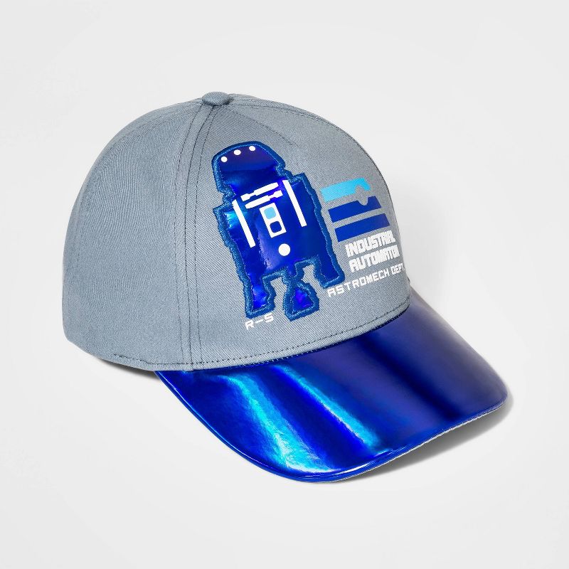 Boys' NASA Flat Brim Baseball Hat - Black