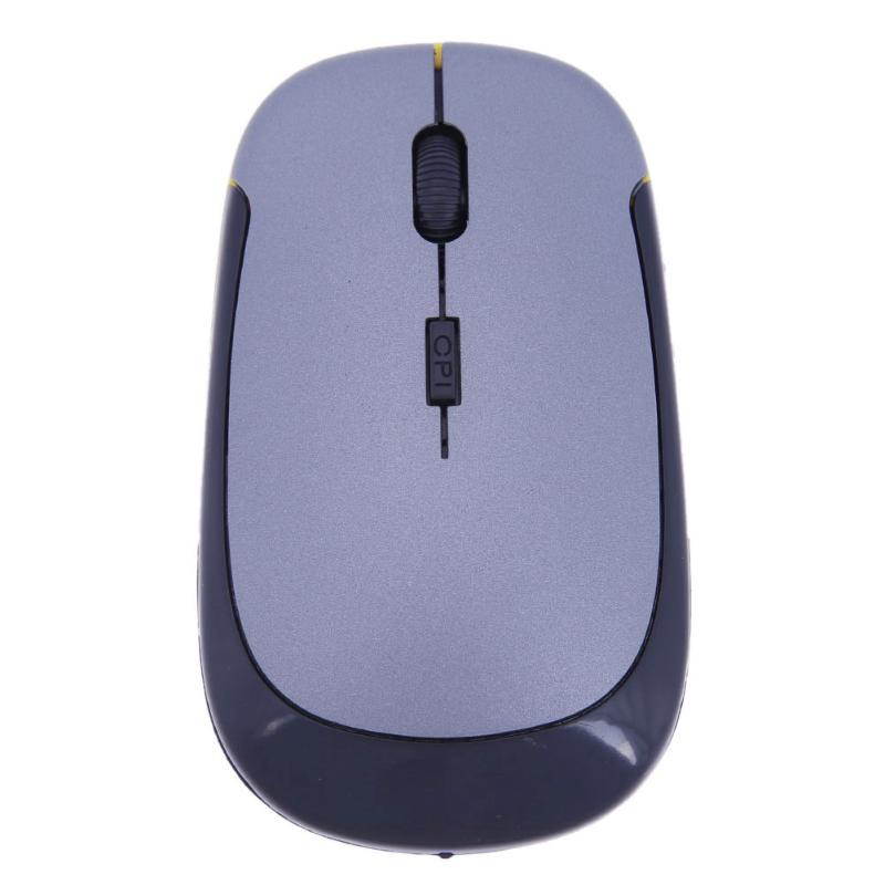 HXSJ Ergonomic Optical Office 2.4G Wireless Gaming Mouse Mice Adjustable 2400 DPI with 6 Buttons for Laptop PC Notebook Computer
