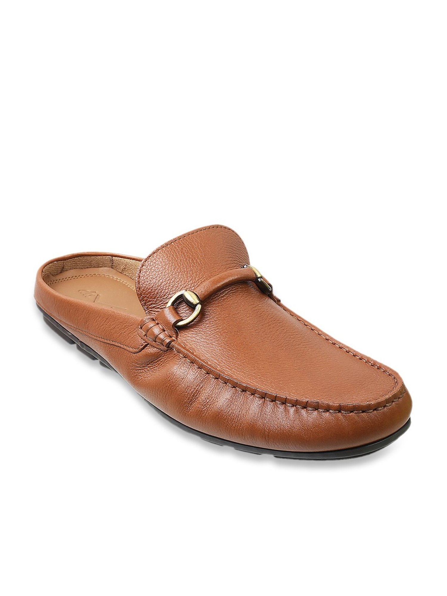 Da Vinchi by Metro Men's Tan Mule Shoes