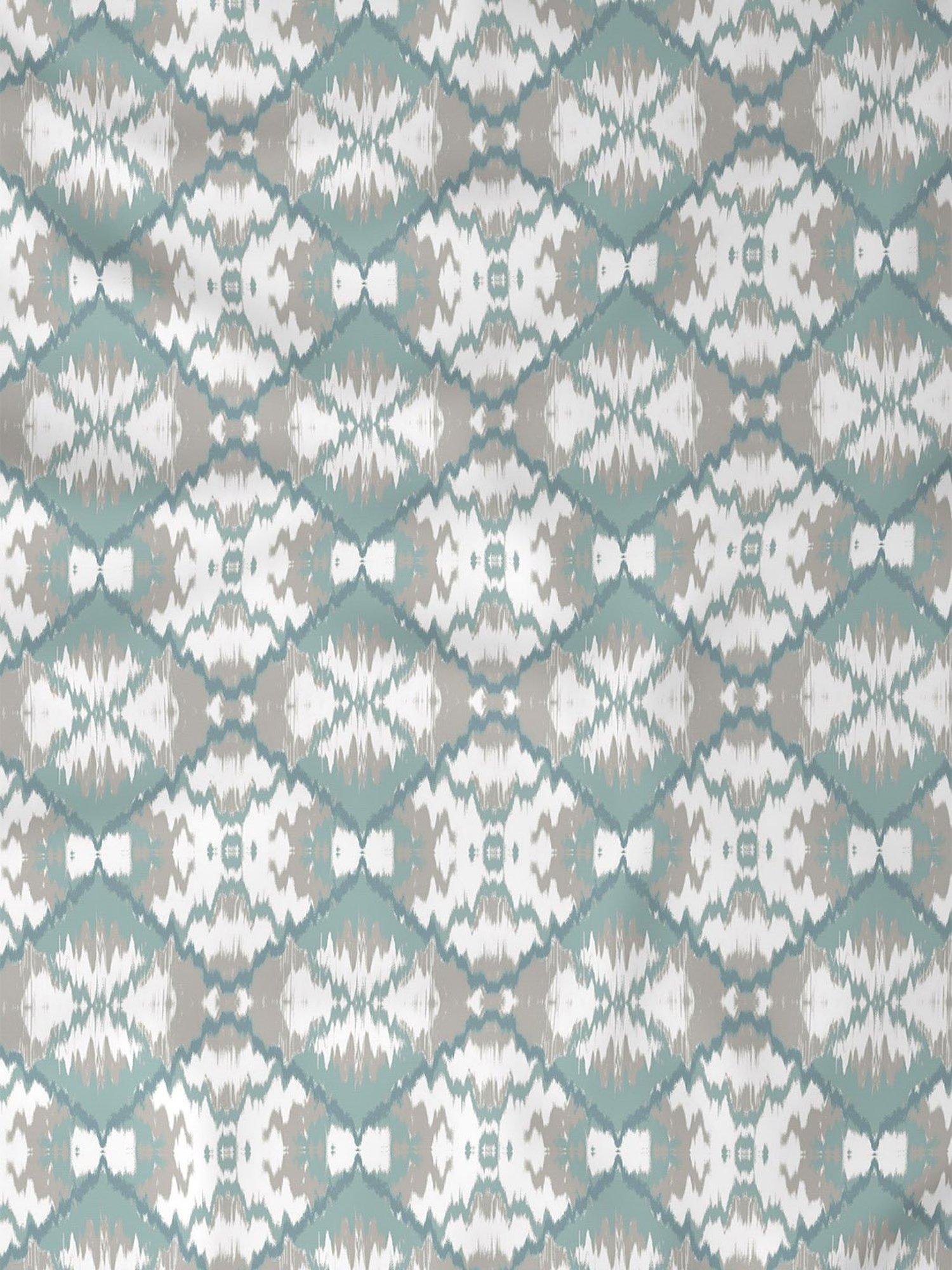 In-House by Maspar Blue 200 TC Cotton Printed Bed Sheet with 2 Pillow Cover