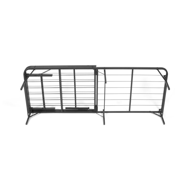 California King Simple Base Bi-Fold Bed Base Black - PragmaBed