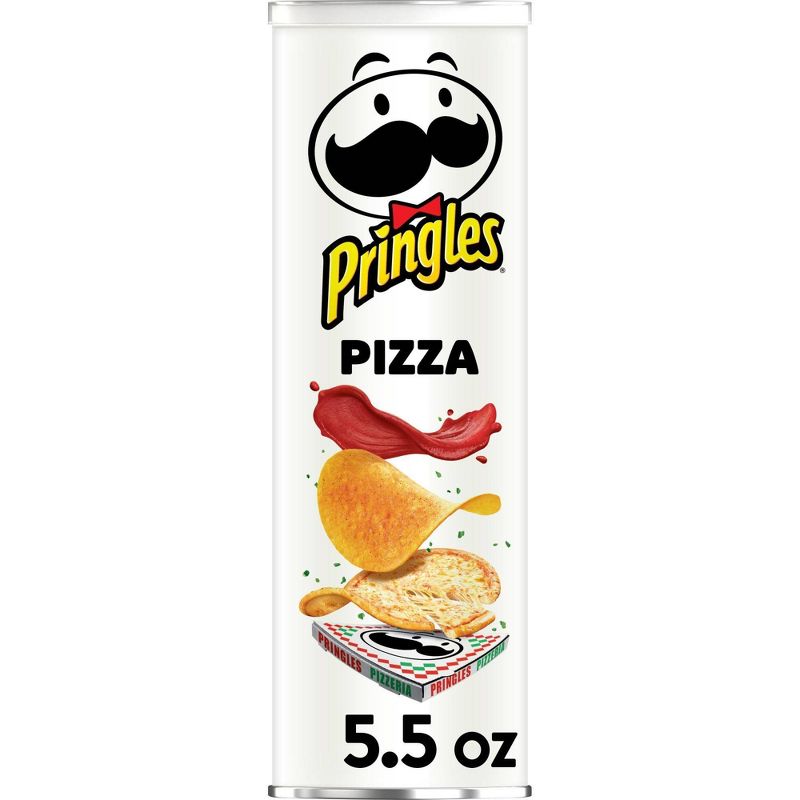 Pringles Pizza Flavored Potato Crisps Chips - 5.5oz