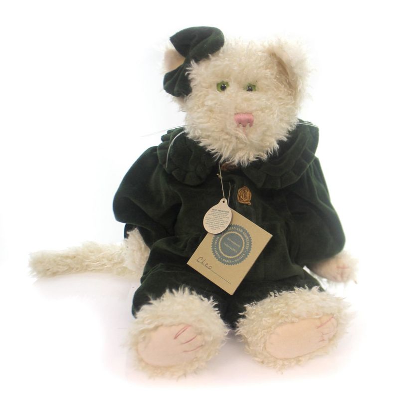 Boyds Bears Plush 16.0" Cleo P Pussytoes Bean Filled Jointed  -  Decorative Figurines