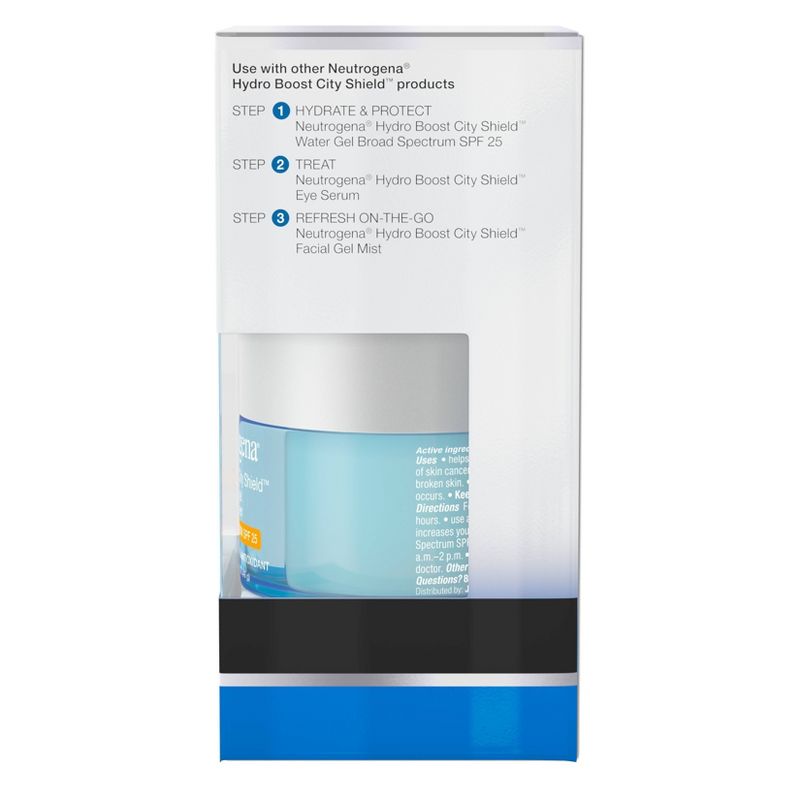Neutrogena Hydro Boost City Shield Water Gel - SPF 25 - 1.7oz