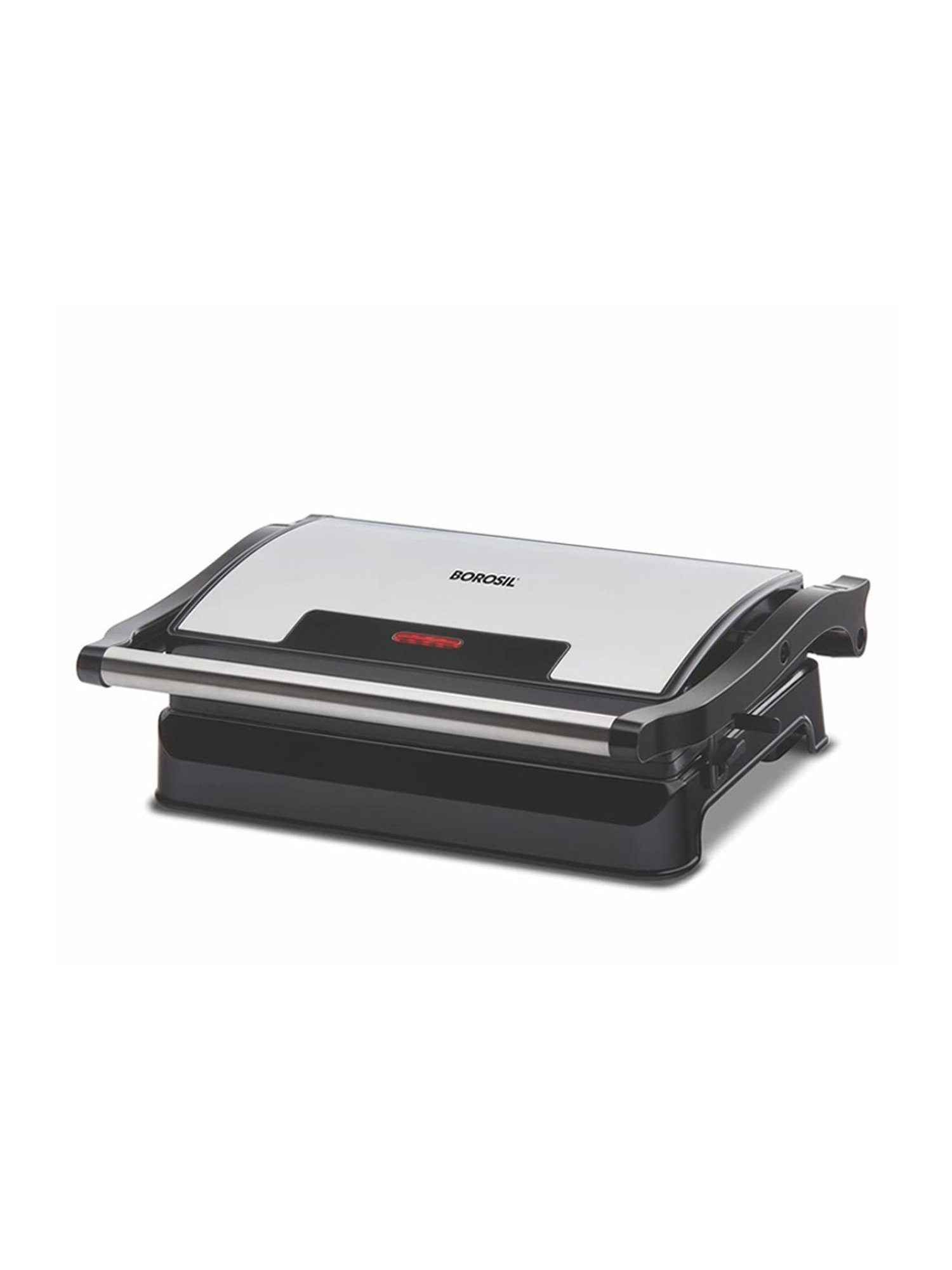 Borosil Sandwich Maker 700W Non Stick Coating (Black)