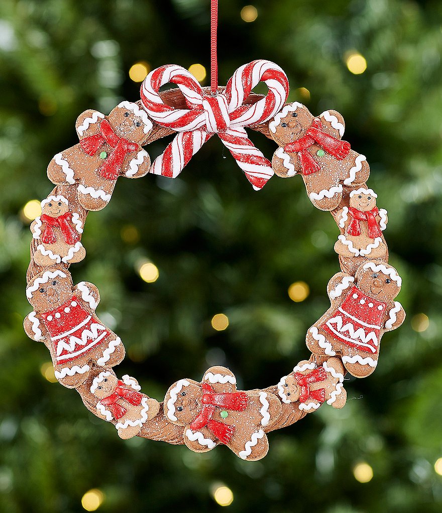 Trimsetter Baking Spirits Bright Collection Gingerbread Wreath