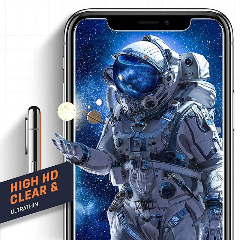 Compatible with iPhone 11 Pro Screen Protector iPhone X Screen Protector iPhone Xs Tempered Glass Screen Protector All 58 inch New iPhone 3Pack