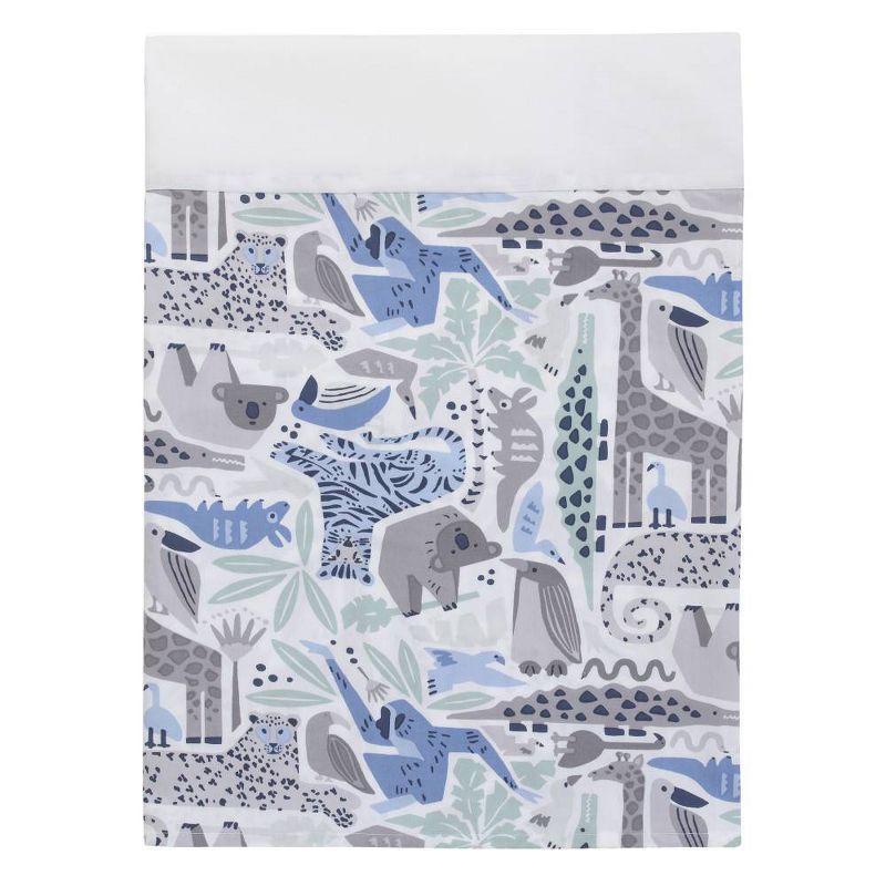 NoJo Dwellstudio Safari Skies Animal Jungle Crib Bedding Set - 3pc