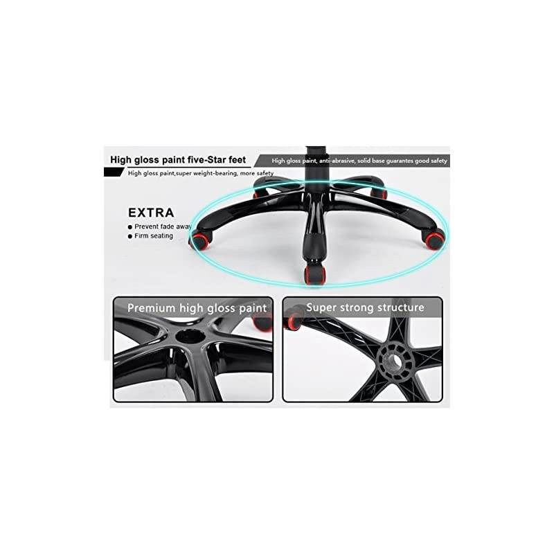 Home Office Decorations Furniture, Ergonomic Computer Seat Faux Leather Office Racing Desk Chair (RED 2)