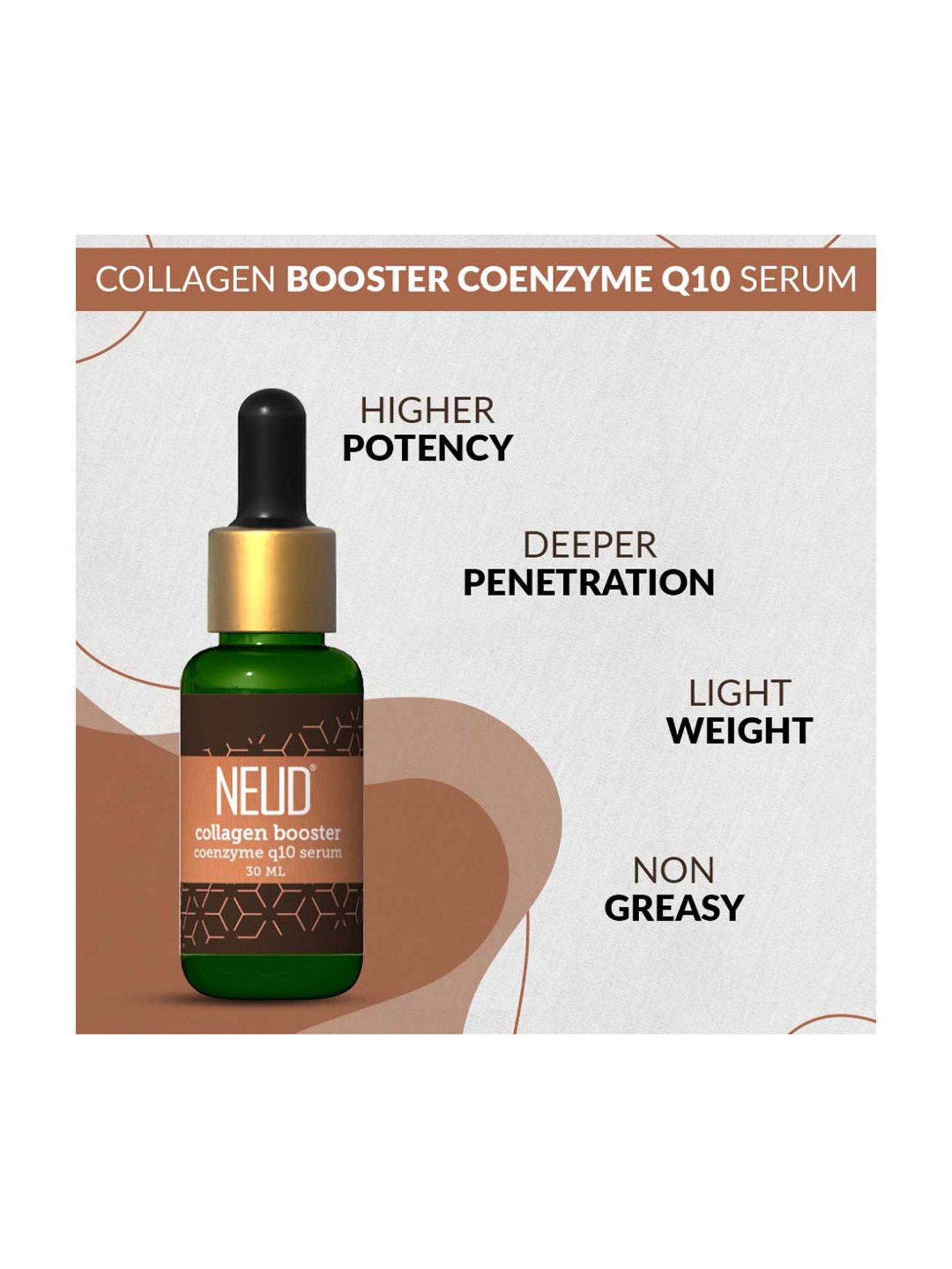 NEUD Collagen Booster Coenzyme Q10 Serum - 30 ml (Pack of 1)