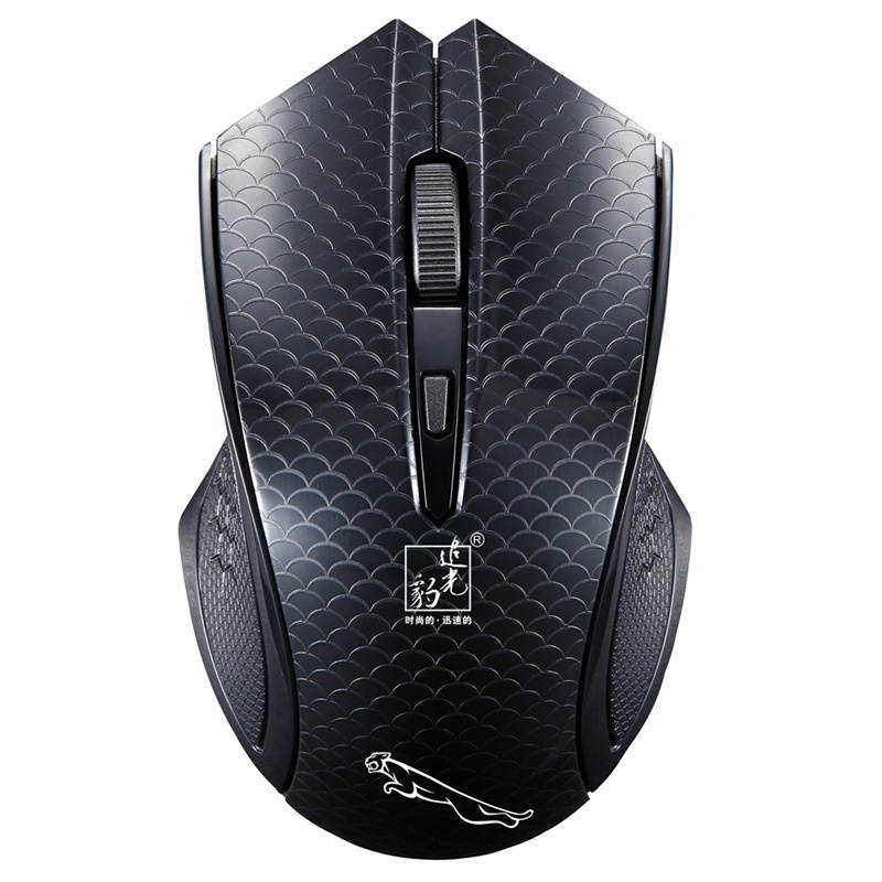 Gaming Mouse, ZGB 101C 2.4GHz 1600 DPI Professional Commercial Wireless Optical Mouse Mute Silent Click Mini Noiseless Mice for Laptop, PC, Wireless Distance: 30m