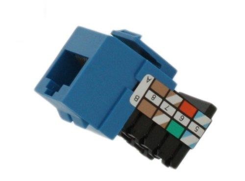 41108-RL3 LEVITON TELCOM CAT3 INSERT BLUE