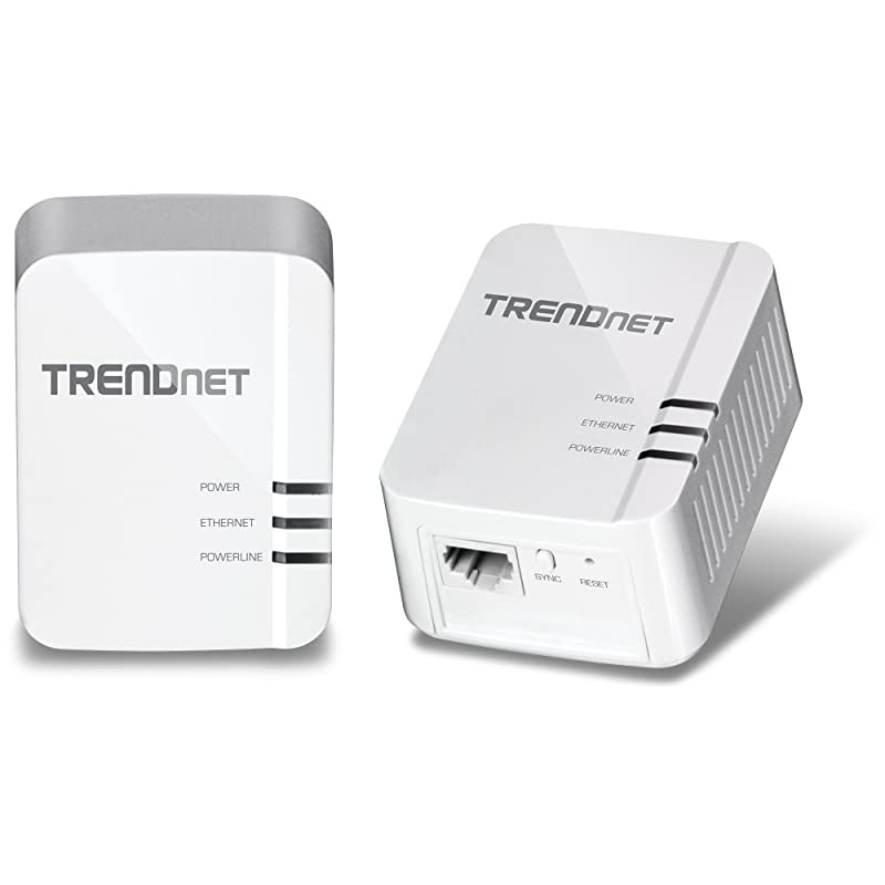Powerline 1300 AV2 Adapter Kit TPL422E2K Includes 2 x TPL422E Powerline Ethernet Adapters IEEE 19051 IEEE 1901 Gigabit Port Range Up to 300m 984 ft Simple Plugin Installation