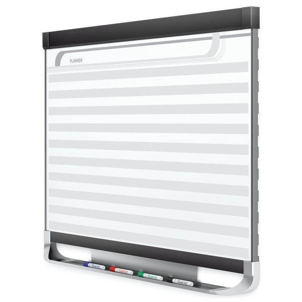 Quartet PP143P2 Prestige 2 Magnetic DuraMax Planning System, Horizontal Format, 48x36, Graphite, 1 Each