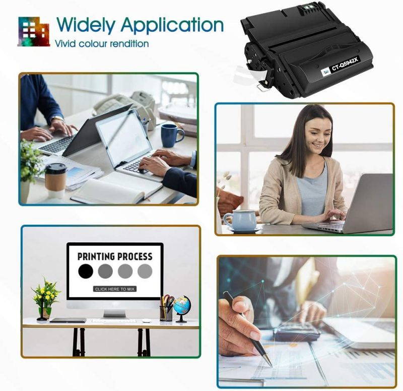 Cool Toner Compatible Toner Cartridge Replacement for HP 42X Q5942X Q1338A Q5942 for HP LaserJet 4250TN 4250N 4250DTN 4350N 4350TN 4350DTN Printer-1PK