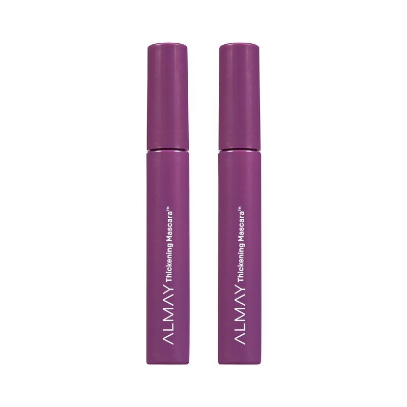 Almay Thickening Mascara Twin Pack 402 Black - 0.52 fl oz
