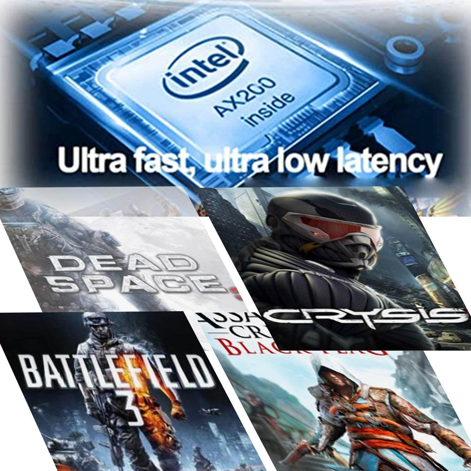 AC600 USB WiFi Adapter, 600Mbps Dual Band 2.4/5Ghz (2.4G/150Mbps+5G/433Mbps) Wireless Adapter Network External Receiver, Mini WiFi Dongle for PC/Laptop/Desktop