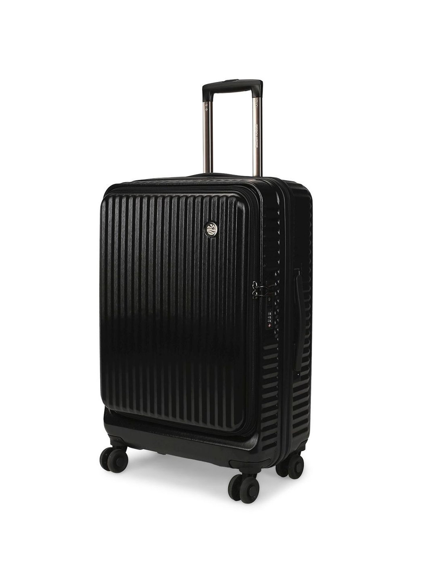 Perquisite Y2K Luxe Range Black Hard 24" Medium Luggage