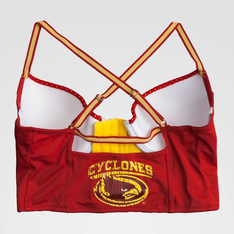 NCAA Iowa State Cyclones Cheer Top - Crimson 34A