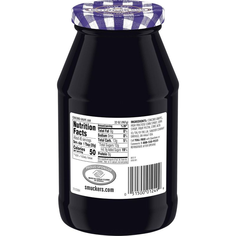Smucker's Concord Grape Jam - 32oz