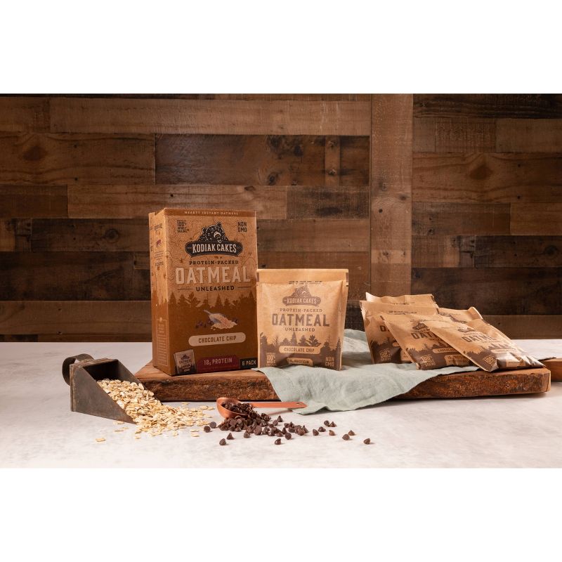 Kodiak Cakes Chocolate Chip Oatmeal - 6pk