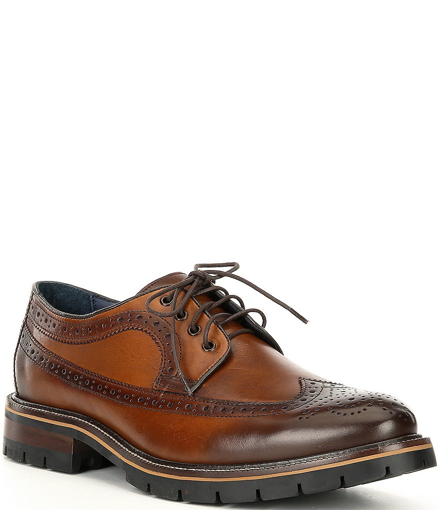 Johnston & Murphy Men's Cody Long Wingtip Casual Shoes