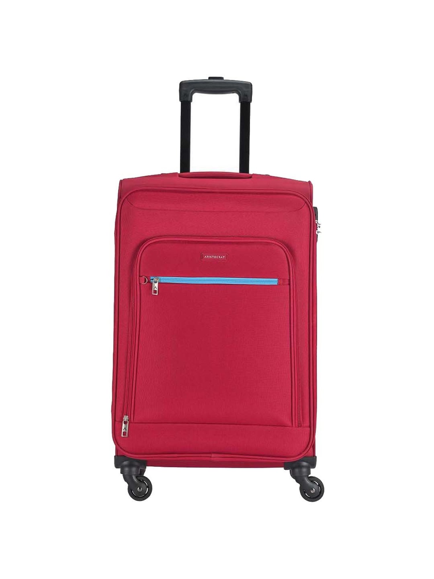 Aristocrat Red Large Soft Cabin Trolley - 78 cm