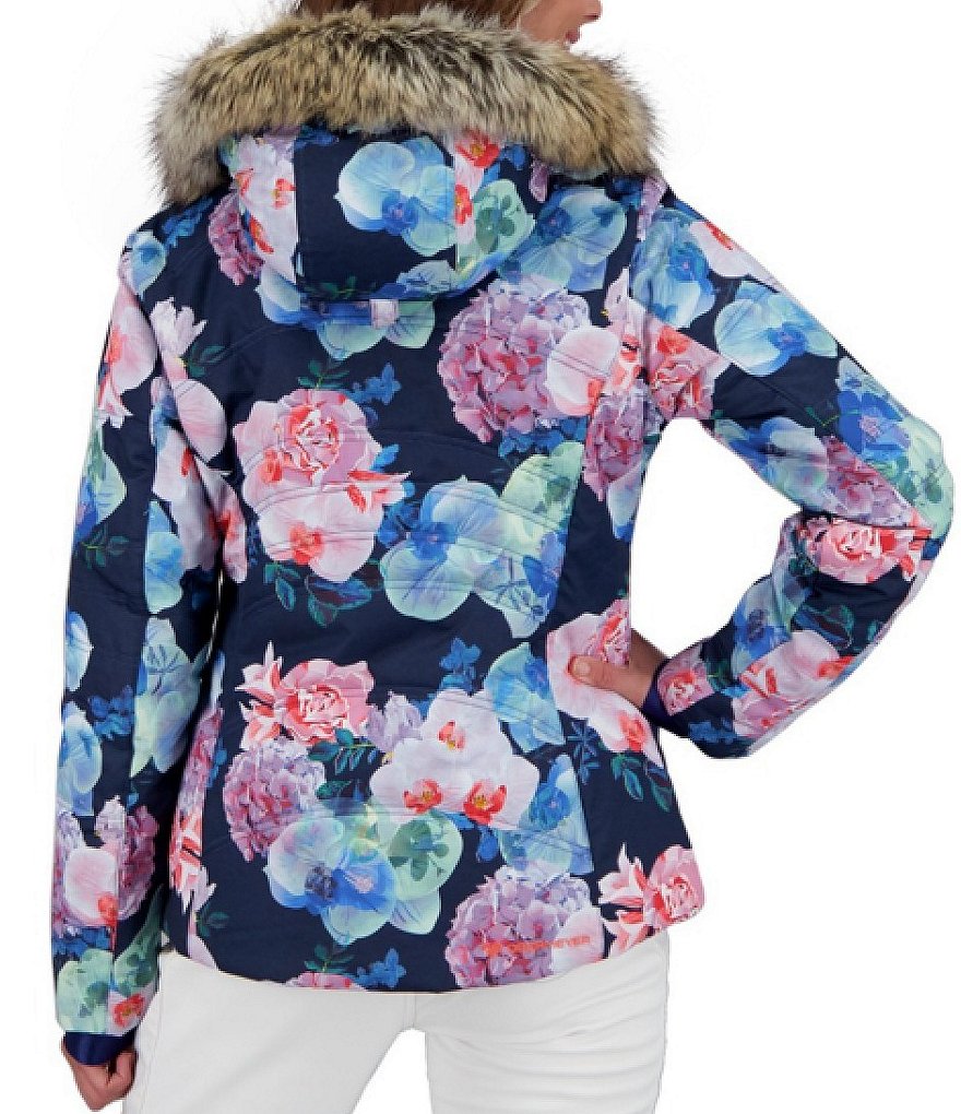 Obermeyer Tuscany II HydroBlock&reg; Elite Faux Fur Fleece Lined Stand Collar Hooded Jacket