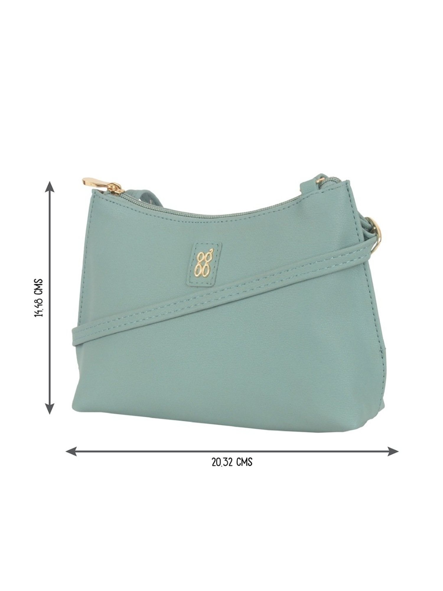 Baggit Green Small Cross Body Bag
